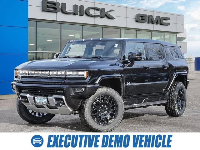 2026 GMC HUMMER EV SUV 2X e4WD 4dr 2X w/1SF, schwarz, 865 km, Import Kanada — Foto 1