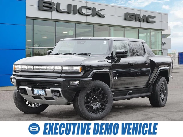 2026 GMC HUMMER EV Pickup 2X e4WD Crew Cab 2X w/1SC, schwarz, 3.350 km, Import Kanada — Foto 1