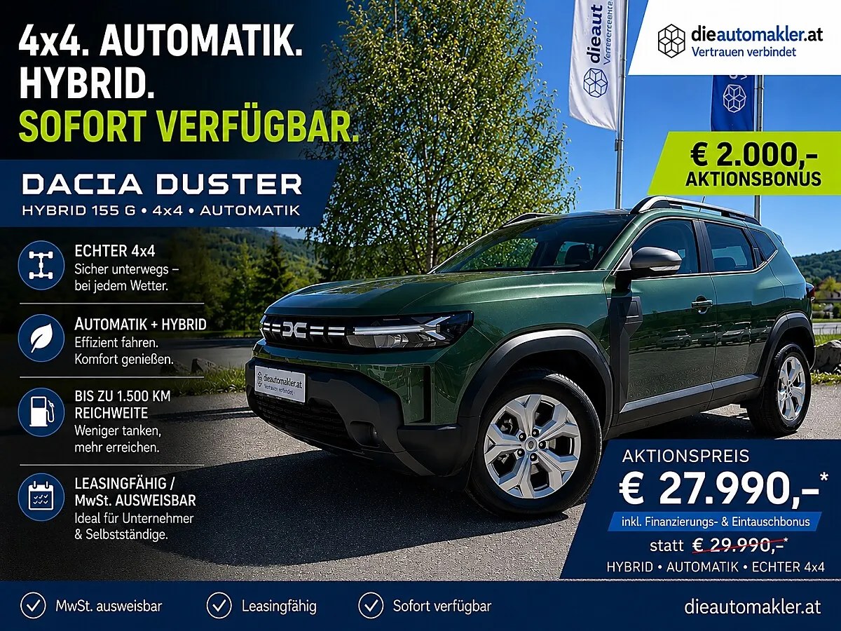 2026 Dacia Duster, 10 km, Österreich — Foto 1