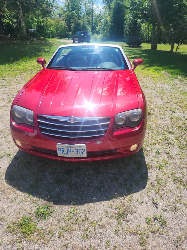 2005 Chrysler Crossfire Limited, rot, 88.088 km, Import Kanada — Foto 2 z 5