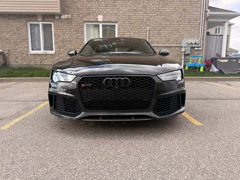 2017 Audi RS7 Performance, schwarz, 53.000 km, Import Kanada — Foto 1