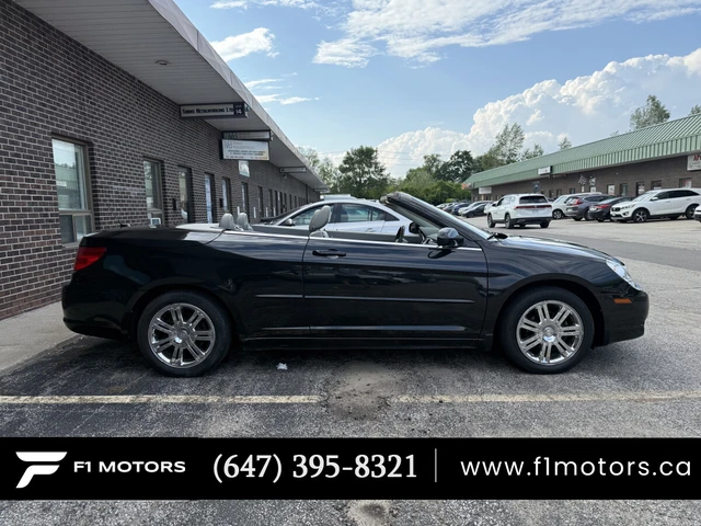2008 Chrysler Sebring Limited, schwarz, 101.000 km, Import Kanada — Foto 3 z 5