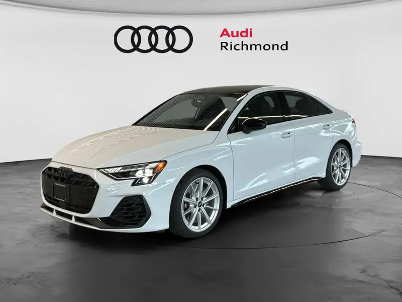 2026 Audi S3 Technik, weiß, 90 km, Import Kanada — Foto 1