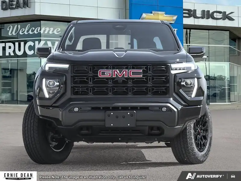 2026 GMC Canyon Elevation, schwarz, 0 km, Import Kanada — Foto 2 z 12