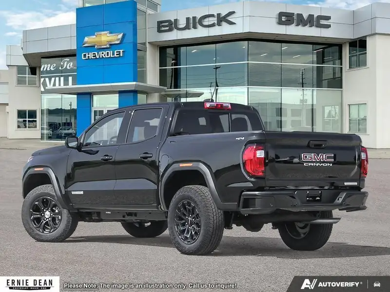 2026 GMC Canyon Elevation, schwarz, 0 km, Import Kanada — Foto 4 z 12