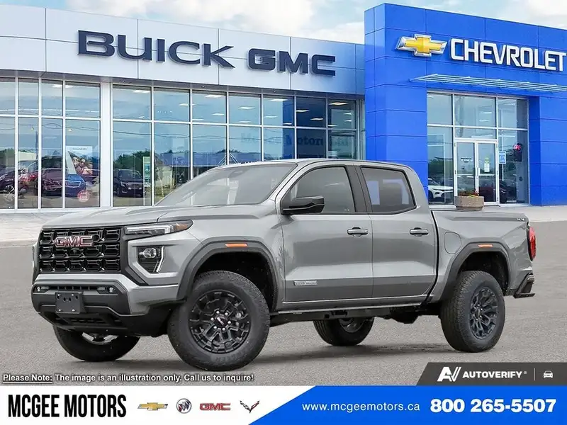 2026 GMC Canyon Elevation, silber, 0 km, Import Kanada — Foto 1