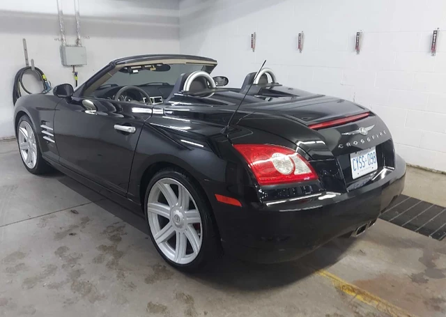 2005 Chrysler Crossfire Limited, schwarz, 138.000 km, Import Kanada — Foto 1
