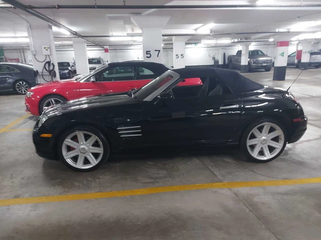 2005 Chrysler Crossfire Limited, schwarz, 138.000 km, Import Kanada — Foto 3 z 4