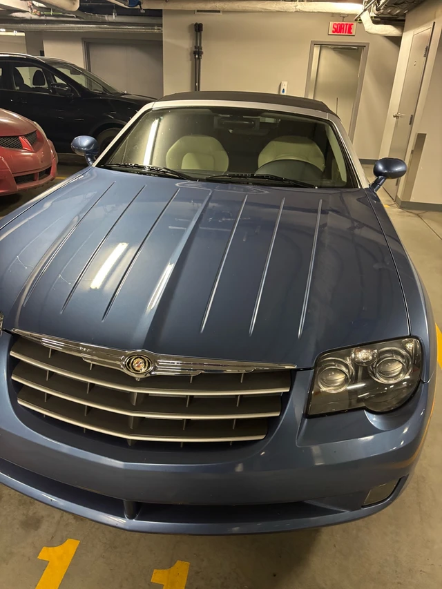 2005 Chrysler Crossfire, blau, 46.700 km, Import Kanada — Foto 1