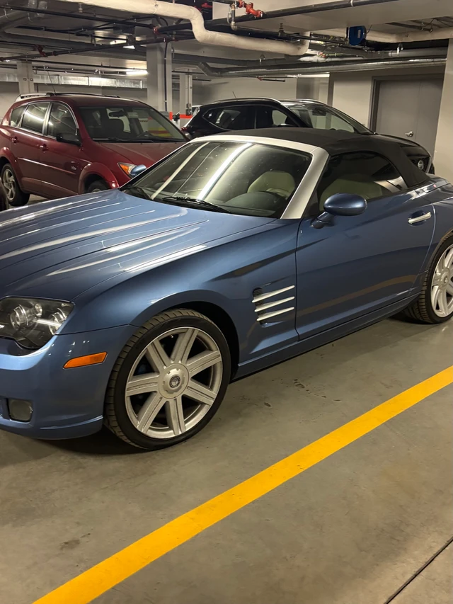 2005 Chrysler Crossfire, blau, 46.700 km, Import Kanada — Foto 2 z 5