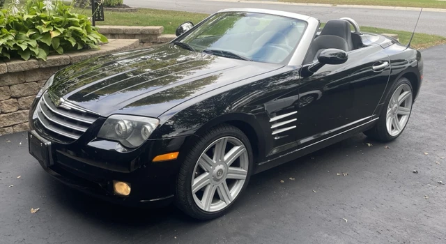 2005 Chrysler Crossfire Limited, schwarz, 87.875 km, Import Kanada — Foto 1