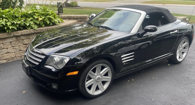 2005 Chrysler Crossfire Limited, schwarz, 87.875 km, Import Kanada — Foto 3 z 5