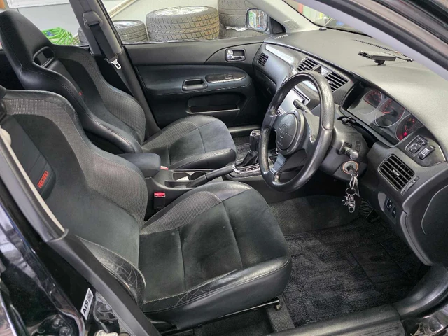 2005 Mitsubishi Evolution, schwarz, 92.000 km, Import Kanada — Foto 5 z 5