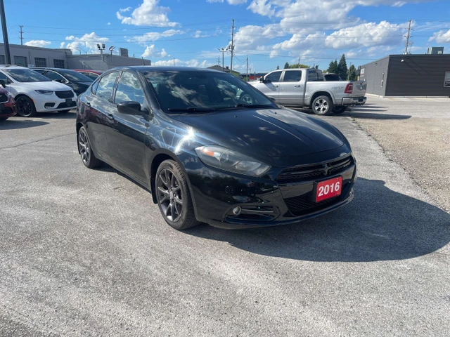 2016 Dodge Dart SXT, schwarz, 157.233 km, Import Kanada — Foto 1