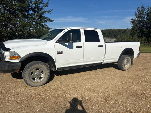2012 Dodge Ram2500, weiß, 158.186 km, Import Kanada — Foto 1