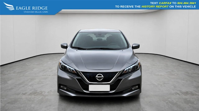 2021 Nissan Leaf SV, schwarz, 70.709 km, Import Kanada — Foto 2 z 5