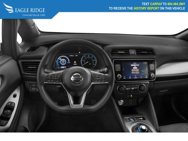 2021 Nissan Leaf SV, schwarz, 70.709 km, Import Kanada — Foto 3 z 5