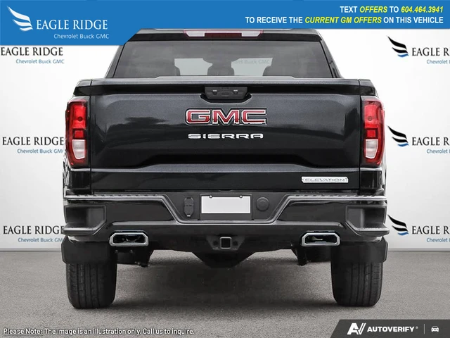 2026 GMC Sierra 1500 Elevation, schwarz, 1 km, Import Kanada — Foto 5 z 5
