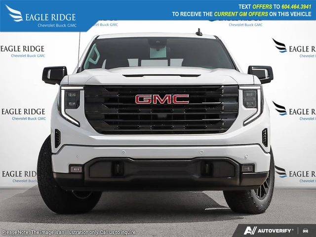 2026 GMC Sierra 1500 Elevation, weiß, 1 km, Import Kanada — Foto 2 z 5