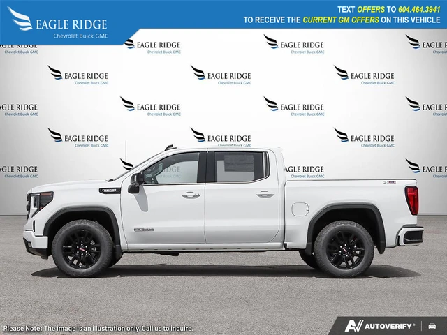 2026 GMC Sierra 1500 Elevation, weiß, 1 km, Import Kanada — Foto 3 z 5