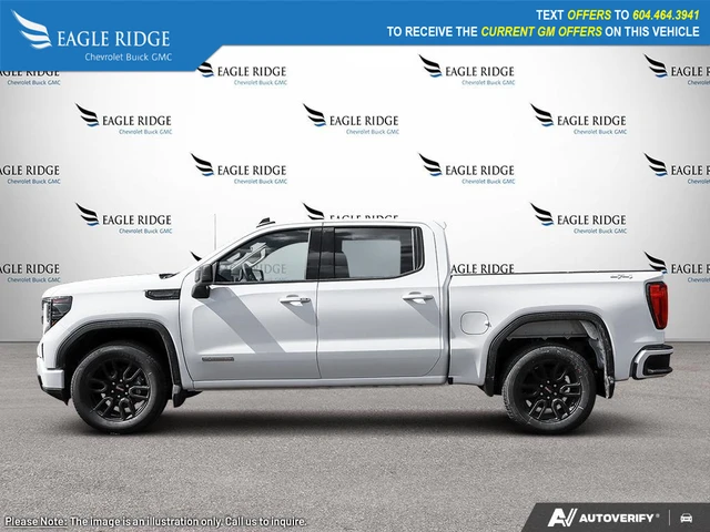 2026 GMC Sierra 1500 Elevation, weiß, 1 km, Import Kanada — Foto 3 z 5