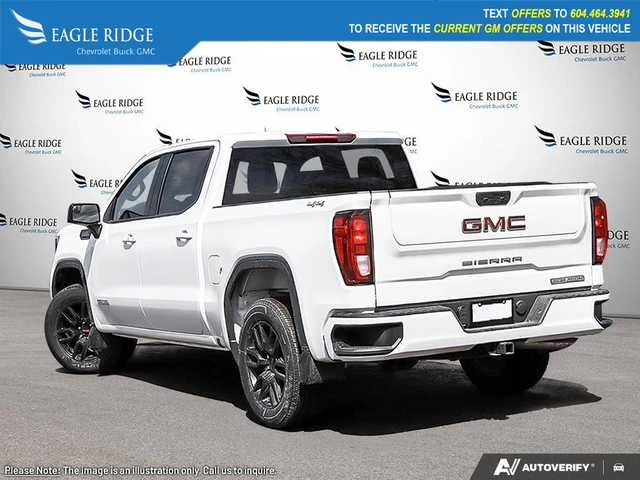 2026 GMC Sierra 1500 Elevation, weiß, 1 km, Import Kanada — Foto 4 z 5