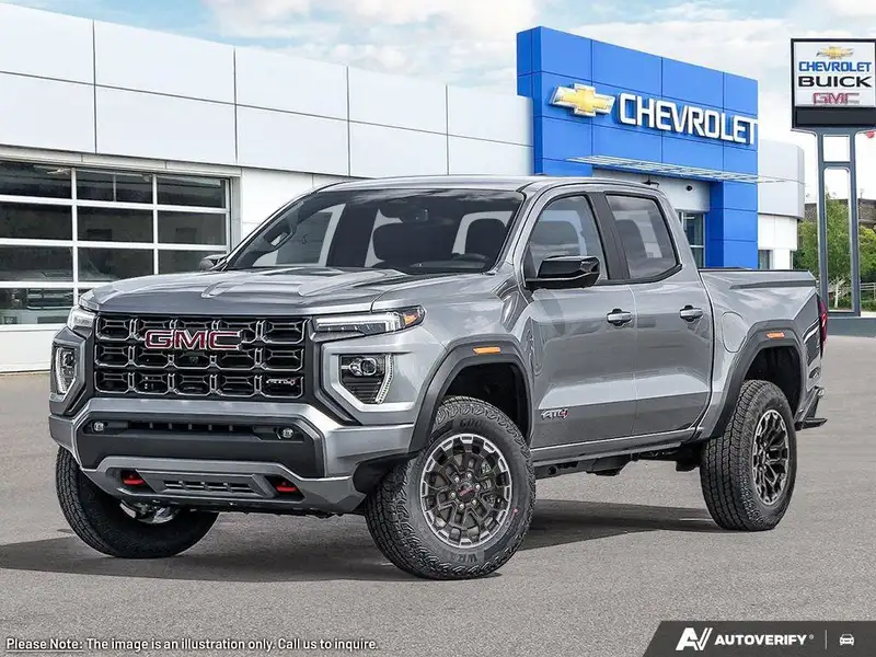 2026 GMC Canyon AT4, GXD Sterling Metallic, 0 km, Import Kanada — Foto 1