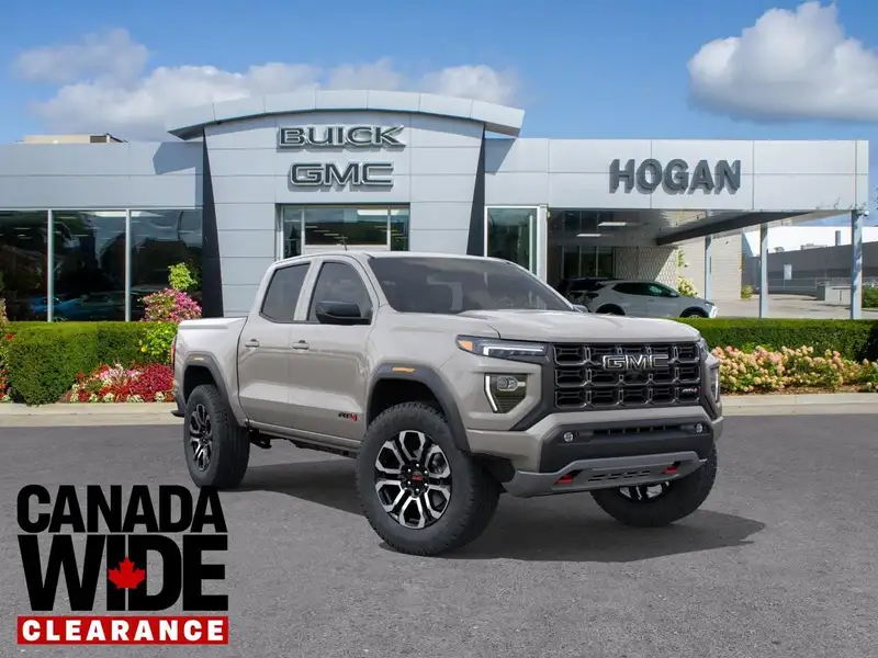 2026 GMC Canyon AT4, Coastal Dune, 0 km, Import Kanada — Foto 1