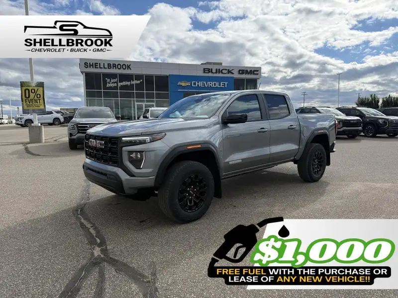 2026 GMC Canyon Elevation, Sterling Metallic, 0 km, Import Kanada — Foto 1