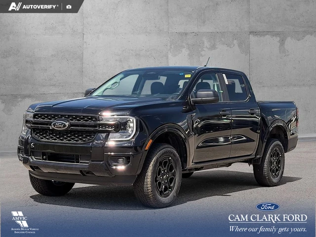 2026 Ford Ranger XLT, schwarz, 15 km, Import Kanada — Foto 1