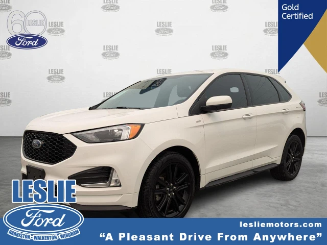 2024 Ford Edge Ford Blue Advantage - ST Line AWD, weiß, 67.000 km, Import Kanada — Foto 1