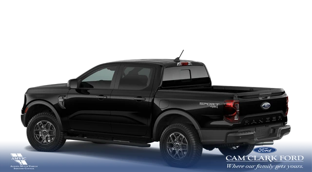 2026 Ford Ranger XLT, schwarz, 25 km, Import Kanada — Foto 2 z 7