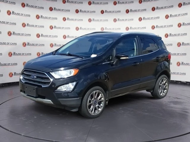2018 Ford Eco Sport Titanium, schwarz, 157.100 km, Import Kanada — Foto 1