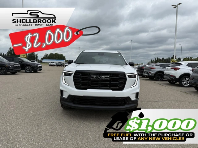 2026 GMC Acadia Elevation, weiß, 1 km, Import Kanada — Foto 2 z 5