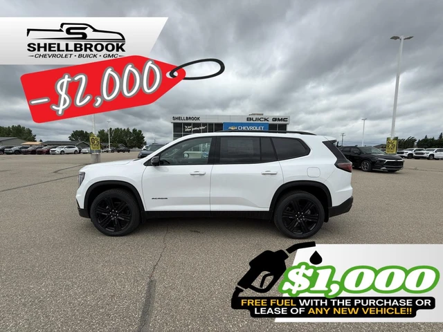 2026 GMC Acadia Elevation, weiß, 1 km, Import Kanada — Foto 5 z 5