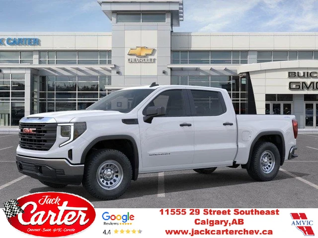2026 GMC Sierra 1500 Pro, weiß, 1 km, Import Kanada — Foto 1