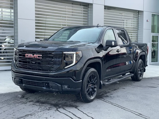 2026 GMC Sierra 1500 Elevation, schwarz, 1 km, Import Kanada — Foto 4 z 20
