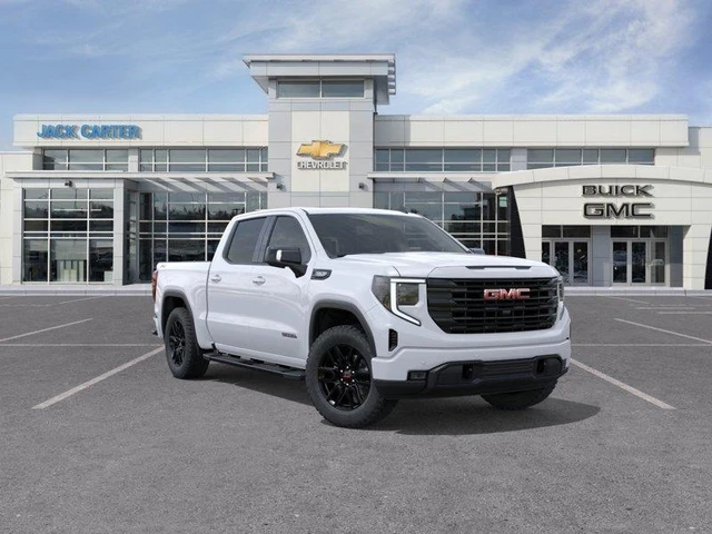 2026 GMC Sierra 1500 Elevation, weiß, 1 km, Import Kanada — Foto 2 z 4