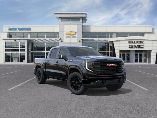 2026 GMC Sierra 1500 Elevation, schwarz, 1 km, Import Kanada — Foto 2 z 4