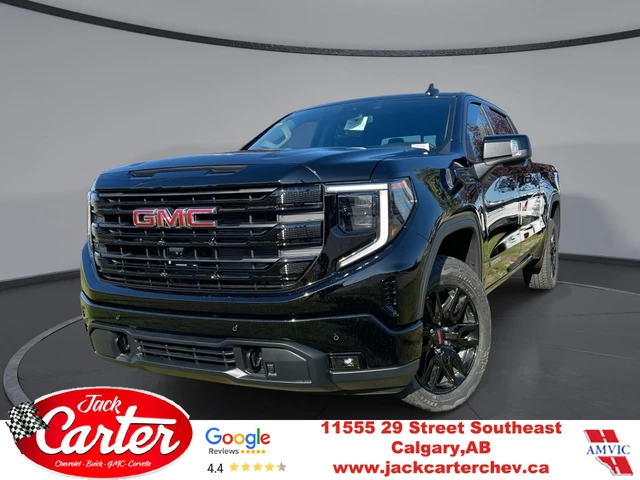2026 GMC Sierra 1500 Elevation, schwarz, 1 km, Import Kanada — Foto 1