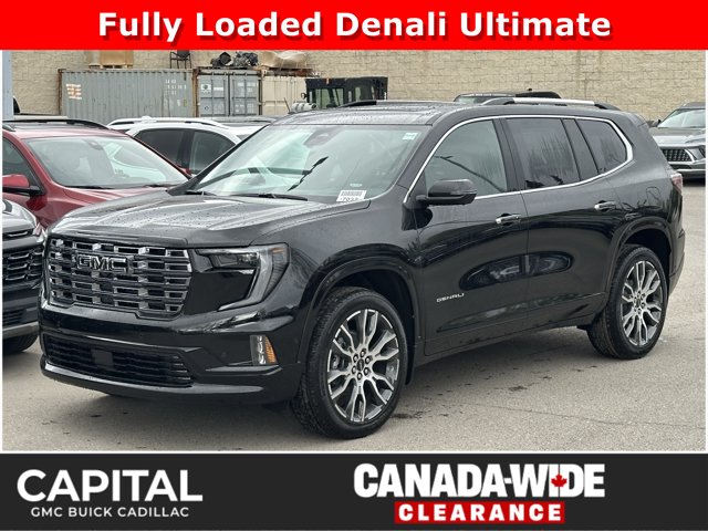 2026 GMC Acadia Denali Ultimate, schwarz, 5 km, Import Kanada — Foto 1