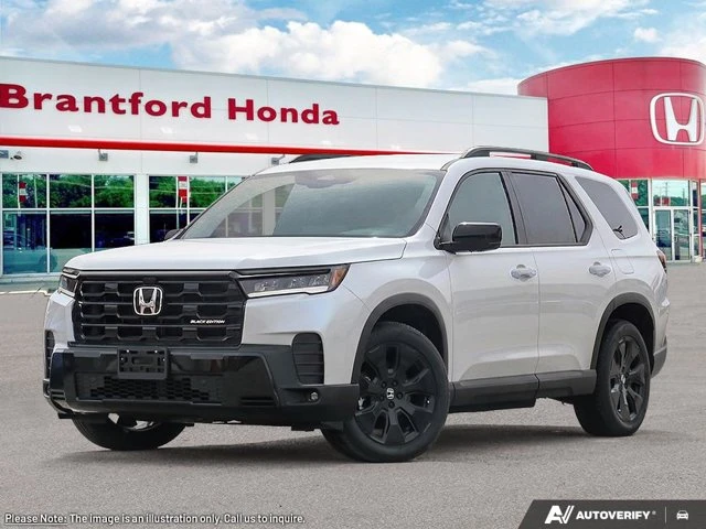 2026 Honda Pilot Black Edition, weiß, 11 km, Import Kanada — Foto 1