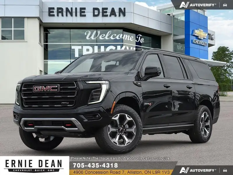2026 GMC Yukon AT4 Ultimate, schwarz, 0 km, Import Kanada — Foto 1
