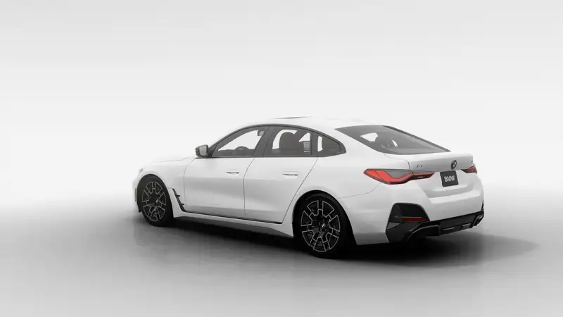 2026 BMW I4 eDrive40, weiß, 90 km, Import Kanada — Foto 3 z 12