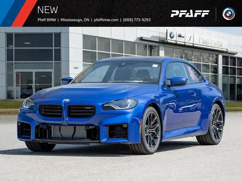 2026 BMW M2 Base, blau, 90 km, Import Kanada — Foto 1