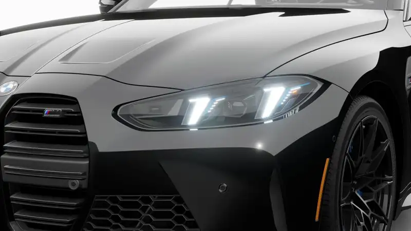 2027 BMW M4 Competition, schwarz, 90 km, Import Kanada — Foto 6 z 12
