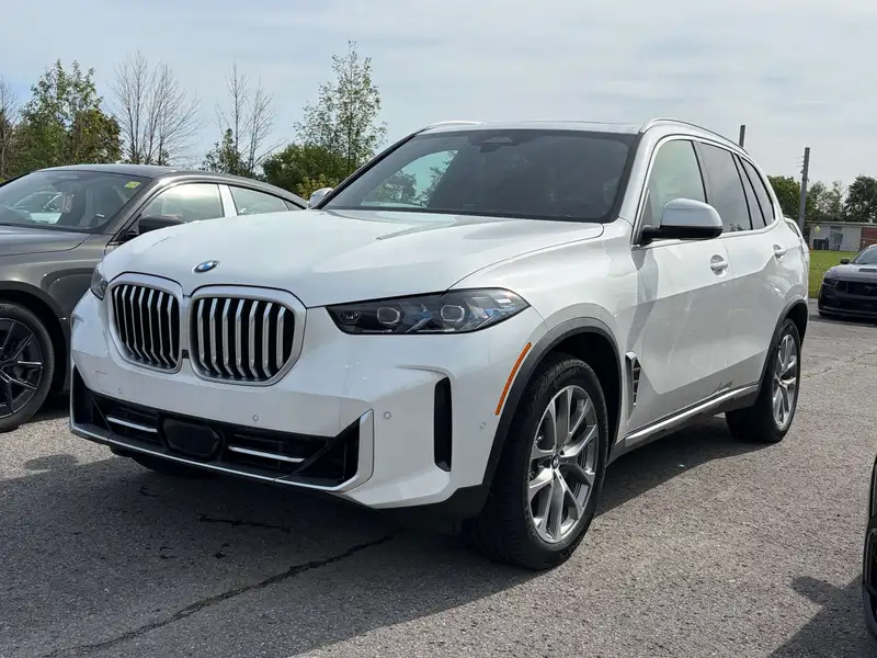 2026 BMW X5, weiß, 90 km, Import Kanada — Foto 1