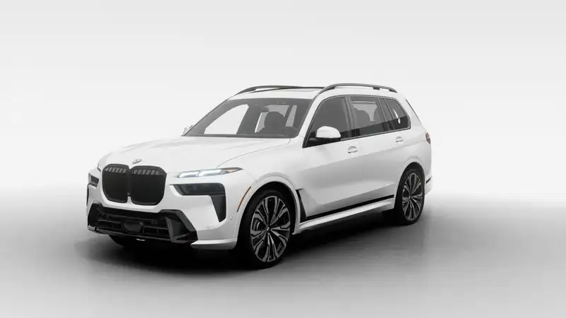 2027 BMW X7 xDrive40i, weiß, 90 km, Import Kanada — Foto 1