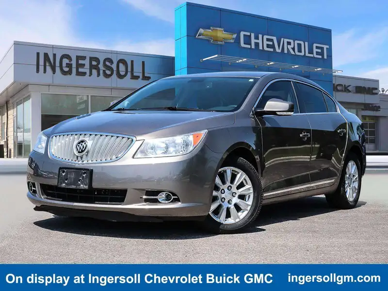 2012 Buick Lacrosse LEATHER, grau, 99.811 km, Import Kanada — Foto 1