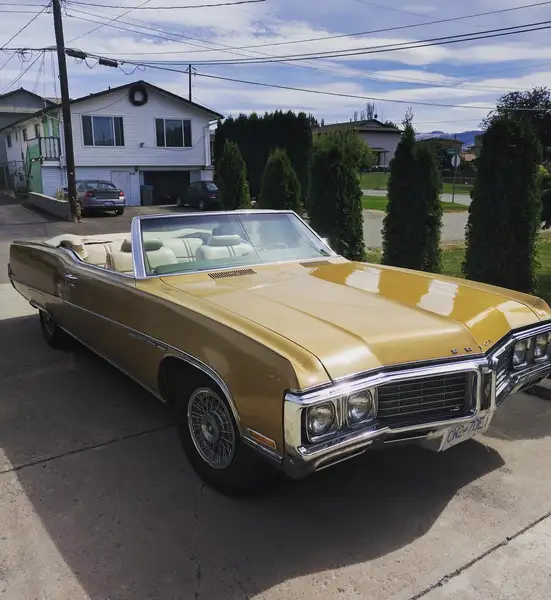 1970 Buick Electra, gold, 119.000 km, Import Kanada — Foto 1